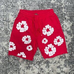 DENIM TEARS The Cotton Wreath Men’s Shorts Sizes Large, Medium, Small